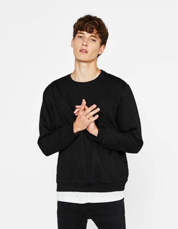 Elastic Waist Sweatshirt