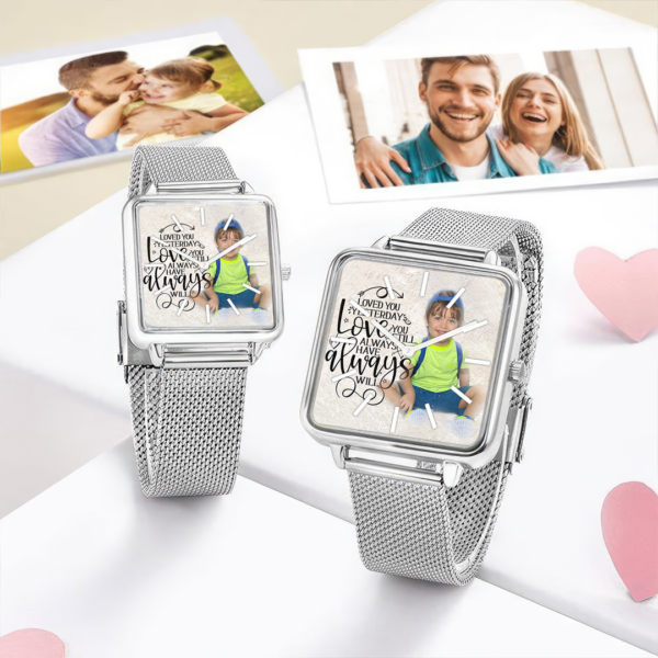 Parents Love Child Hand for Family Watch